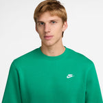 Men's Nike Club Fleece Sweatshirt - 324GREEN