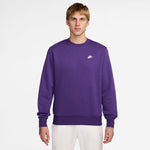 Men's Nike Club Fleece Sweatshirt - 507GRAPE