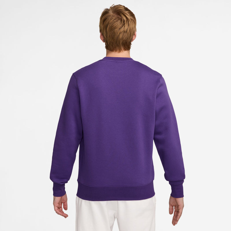 Men's Nike Club Fleece Sweatshirt - 507GRAPE