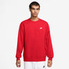 Men's Nike Club Fleece Sweatshirt - 657 - RED