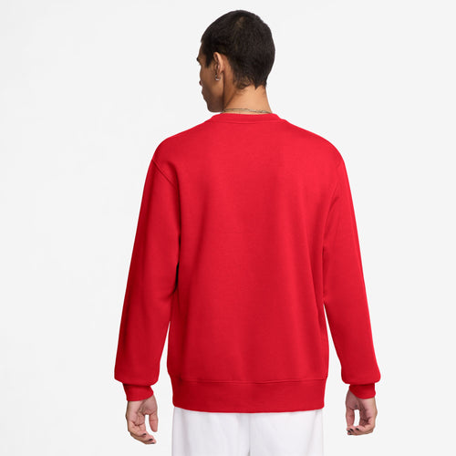 Men's Nike Club Fleece Sweatshirt - 657 - RED