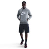 Men's Nike Club Graphic Fleece Hoodie - 063 - GREY