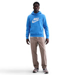 Men's Nike Club Graphic Fleece Hoodie - 435BLUE