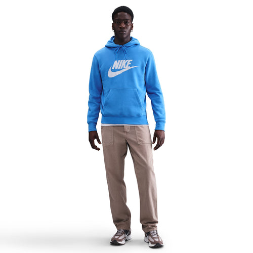 Men's Nike Club Graphic Fleece Hoodie - 435BLUE