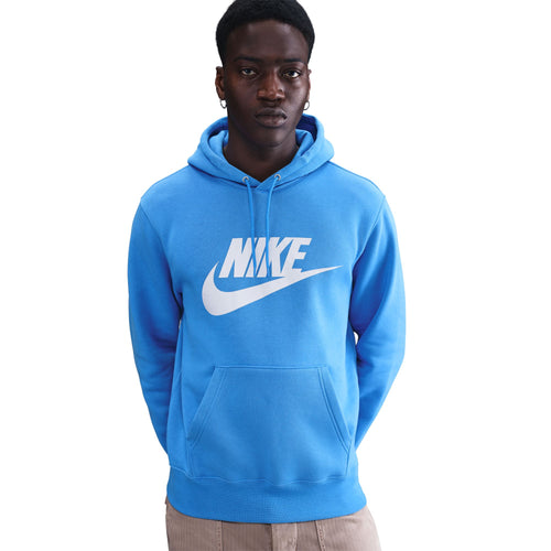 Men's Nike Club Graphic Fleece Hoodie - 435BLUE