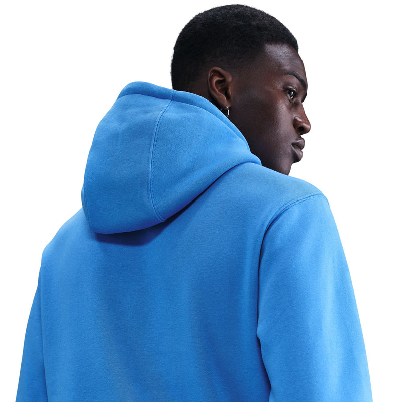 Men's Nike Club Graphic Fleece Hoodie - 435BLUE
