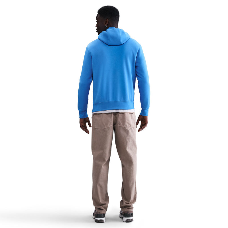 Men's Nike Club Graphic Fleece Hoodie - 435BLUE