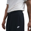 Men's Nike Club Open-Hem Fleece Pants - 010 - BLACK