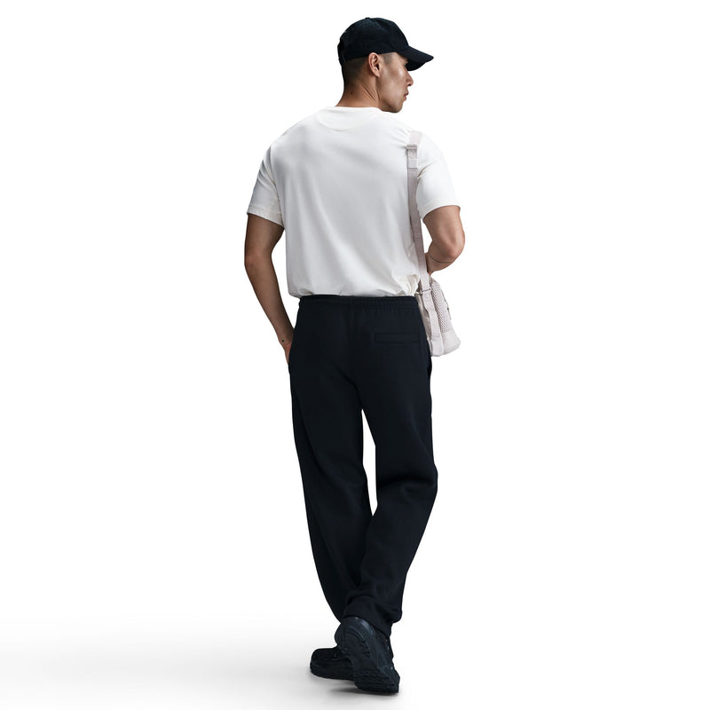 Men's Nike Club Open-Hem Fleece Pants - 010 - BLACK