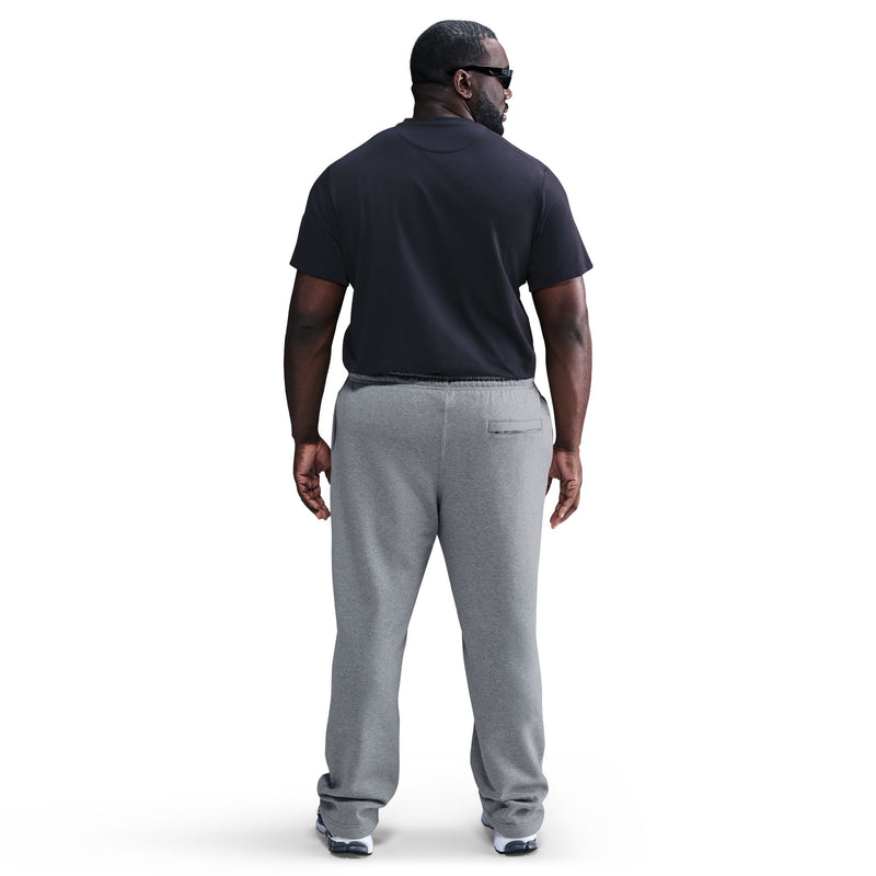 Men's Nike Club Open-Hem Fleece Pants - 063 - GREY