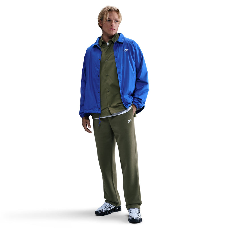 Men's Nike Club Open-Hem Fleece Pants - 222OLIVE