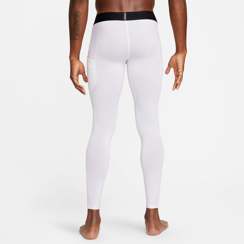 Men's Nike Dri-FIT Tight - 100 - WHITE/BLACK