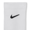 Men's Nike Elite 2.0 Cushioned Crew Sock - 100 W/BK