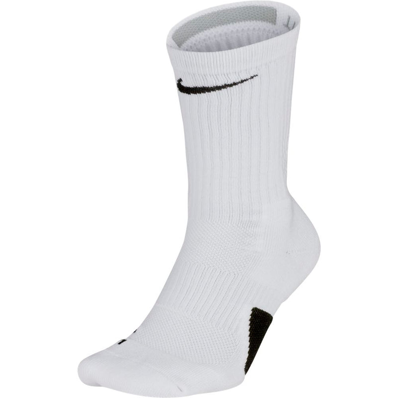 Men's Nike Elite Basketball Crew - 100 - WHITE