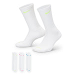 Men's Nike Everyday + Cushion Crew 3 Pack Socks - 938 W/MU