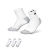 Men's Nike Everyday Max Cushion Quarter 3-Pack Socks  - 100 - WHITE