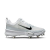 Men's Nike Force Zoom Trout 9 Pro Baseball Cleats - 100 - WHITE/BLACK