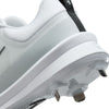 Men's Nike Force Zoom Trout 9 Pro Baseball Cleats - 100 - WHITE/BLACK