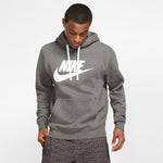 Men's Nike Graphic Pullover Hoodie - 071 - CHARCOAL