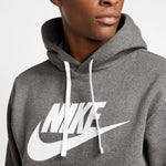 Men's Nike Graphic Pullover Hoodie - 071 - CHARCOAL