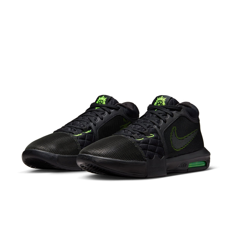 Men's Nike Lebron Witness 8 Basektball Shoes - 002 - BLACK