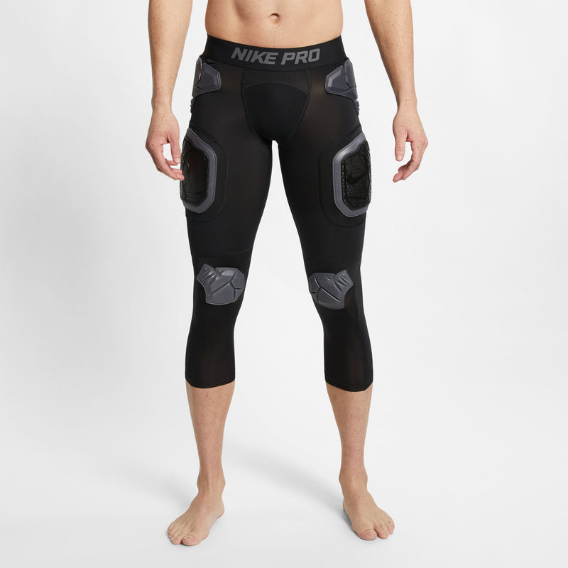 Men's Nike Pro Hyperstrong 3/4 Tight - 010 - BLACK