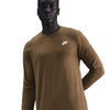 Men's Nike Sportswear Club Long Sleeve T-Shirt - 235MOSS