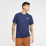 Men's Nike Sportswear Club T-Shirt - 410NAVY