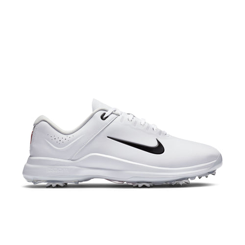 Men's Nike Tiger Woods Golf Shoes - 100 - WHITE/BLACK