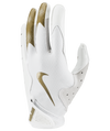 Men's Nike Vapor Jet 8.0 Football Gloves - 168W/GOL