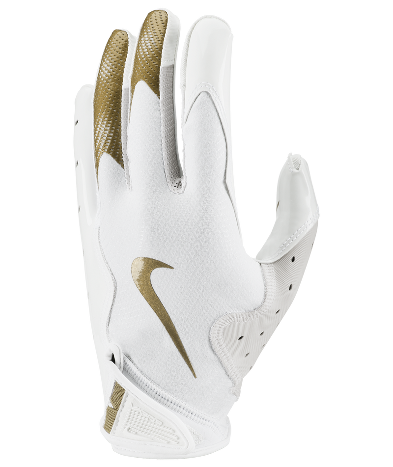 Men's Nike Vapor Jet 8.0 Football Gloves - 168W/GOL