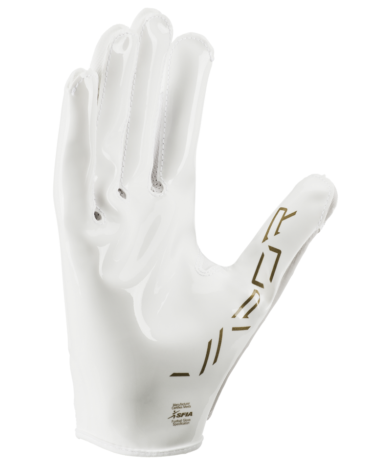 Men's Nike Vapor Jet 8.0 Football Gloves - 168W/GOL