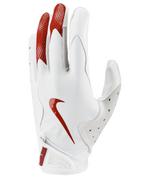 Men's Nike Vapor Jet 8.0 Football Gloves - 172W/RED