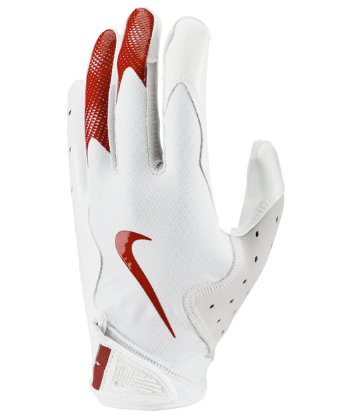 Men's Nike Vapor Jet 8.0 Football Gloves - 172W/RED