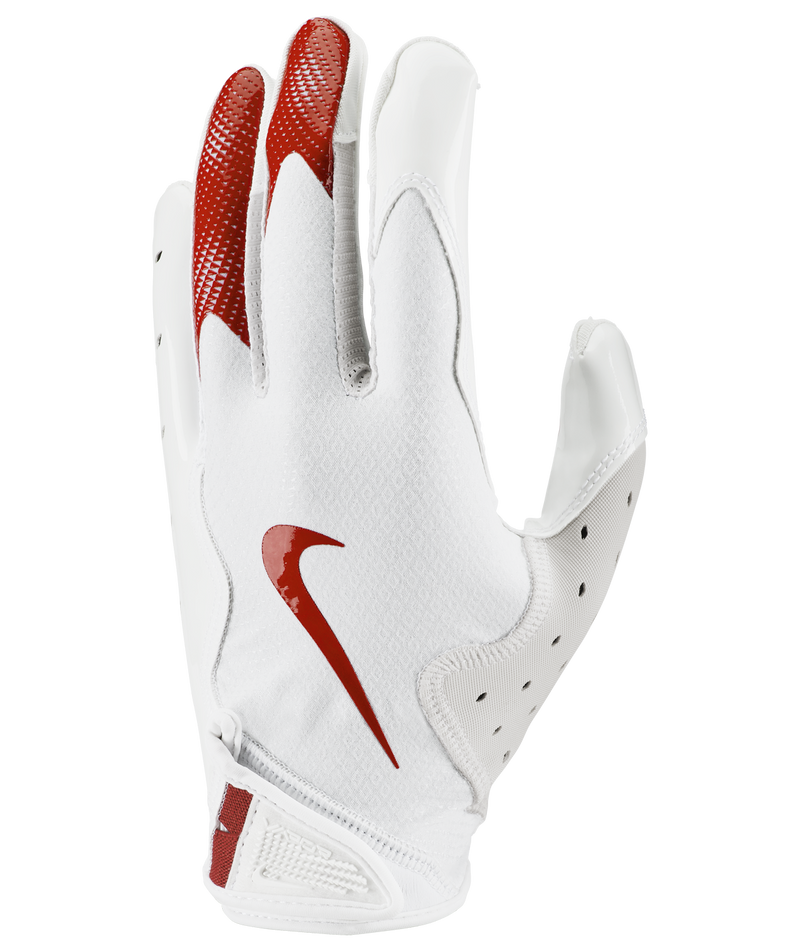 Men's Nike Vapor Jet 8.0 Football Gloves - 172W/RED