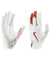 Men's Nike Vapor Jet 8.0 Football Gloves - 172W/RED