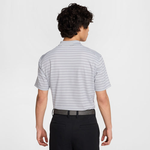 Men's Nike Victory Striped Golf Polo - 012 - GREY