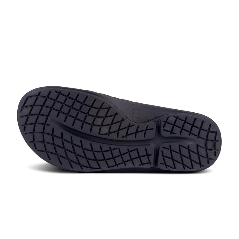 Men's OOFOS OOahh Sport Flex Slide - BLACK