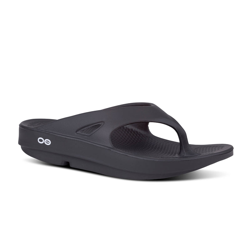 Men's OOFOS OOriginal Sandal - BLACK