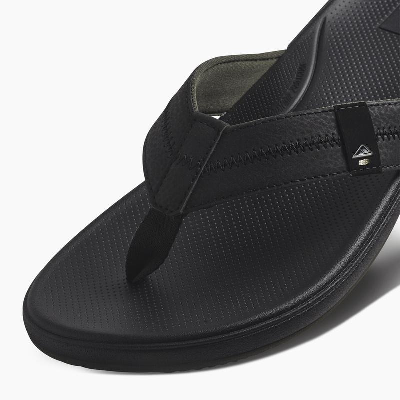 Men's Reef Cushion Phantom 2.0 Sandals - BLACK
