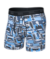 Men's SAXX Quest Quick-Dry Mesh Performance 6" Boxer Brief - WAB-BLUE