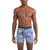 Men's SAXX Quest Quick-Dry Mesh Performance 6" Boxer Brief - WAB-BLUE