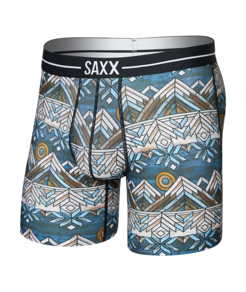 Men's SAXX Volt Breathable Mesh 6" Boxer Brief - TIL-MULT