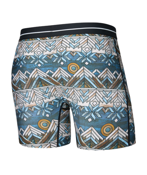 Men's SAXX Volt Breathable Mesh 6" Boxer Brief - TIL-MULT