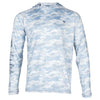 Men's Salt Life Aqua Ambush SLX Sun Hoodie - CLGRY
