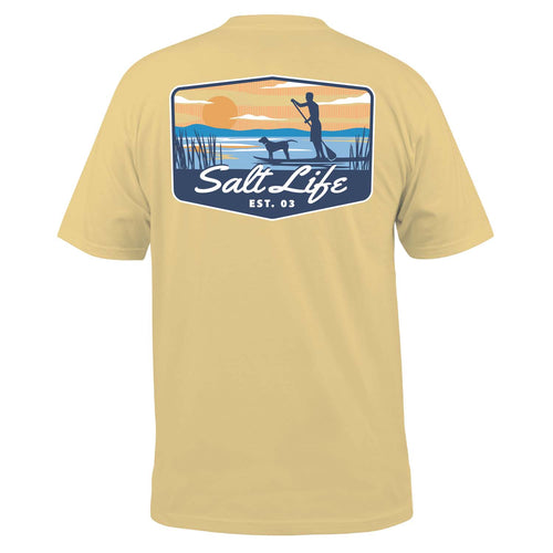Men's Salt Life Doggy Paddle T-Shirt - GLDHA