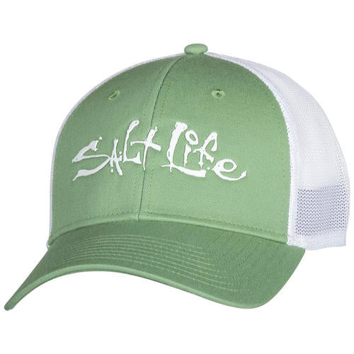 Men's Salt Life Fish Dive Surf Hat - GREEN