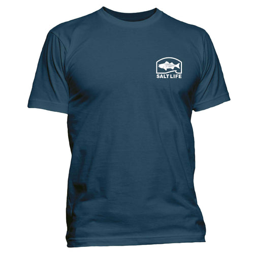 Men's Salt Life Pro Salt Striper T-Shirt - WASHED NAVY