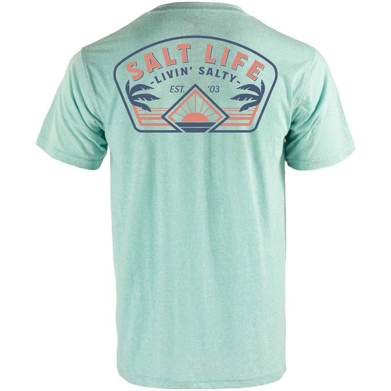 Men's Salt Life Sun Lit Tri-blend T-Shirt - SEAGL