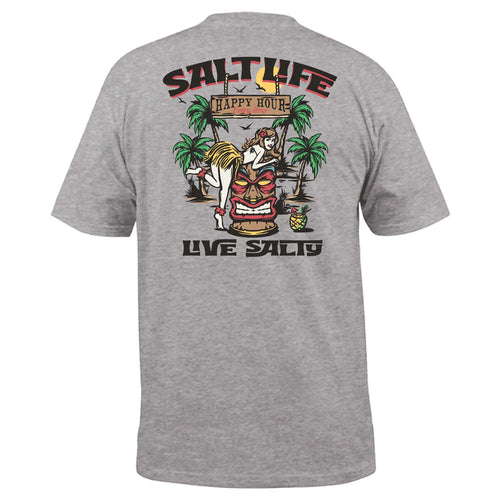 Men's Salt Life Tiki Hour Pocket T-Shirt - ATHHT